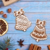 Foremka wykrawacz ciastek pierników dzwonek kokarda Święta Boże Narodzenie